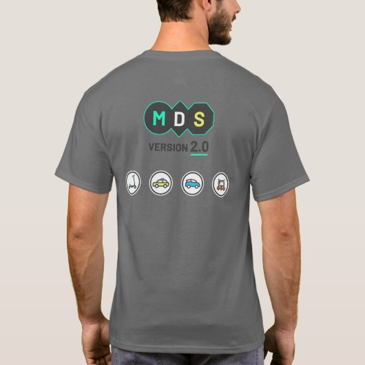 MDS 2.0 Tシャツ (裏面)