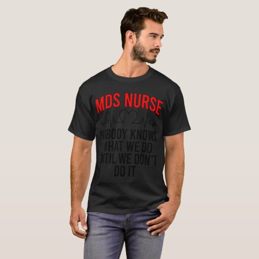 Mds Nurse Mds Nursing Mds Nurses friends Tシャツ (正面フル)