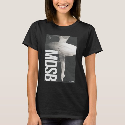 MDSB ポスターTシャツ Tシャツ (正面)