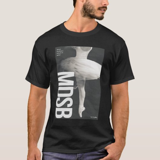 MDSB ポスターTシャツ Tシャツ (正面)