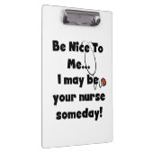 Meに素敵なナースクリップボード クリップボード (右)