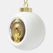 MEパールホリデーオーナメント セラミックボールオーナメント (右)