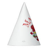 MEメインロブスターシャックシーフードディナーレッドギンガム パーティーハット (左)