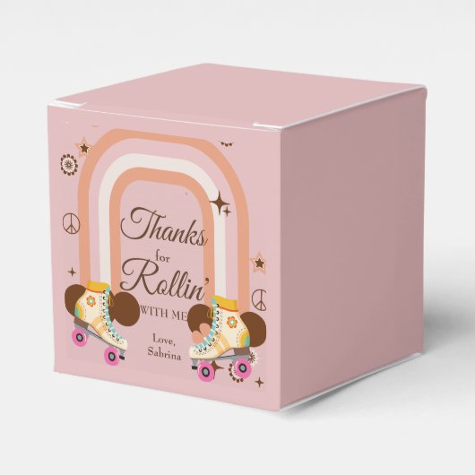 Meロー感謝していラのスケート誕生日と一緒にロールインする フェイバーボックス (正面サイド)