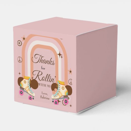 Meロー感謝していラのスケート誕生日と一緒にロールインする フェイバーボックス (裏面サイド)