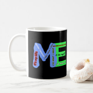 ME自己表現 コーヒーマグカップ