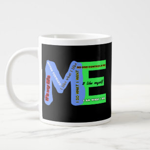 ME自己表現 ジャンボコーヒーマグカップ