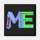 ME自己表現 マグネット (正面)