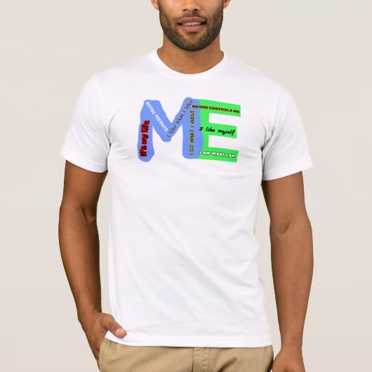 ME自己表現 Tシャツ (正面)