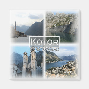 ME0022ヨーロッパ、モンテネグロ、コトル、冷蔵庫 マグネット