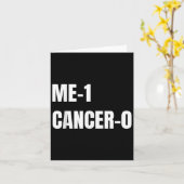 Me 1がん0 Iビートがん健全生存者 カード (黄色い花)