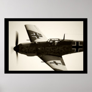 Me-109 E-3エミル ポスター