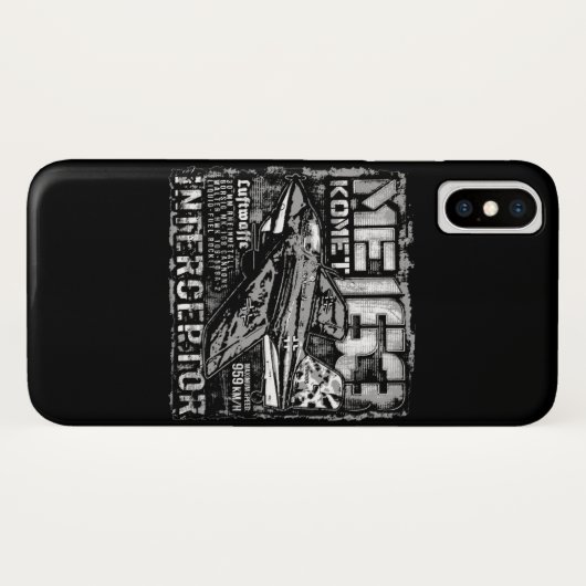 Me 163彗星 Case-Mate iPhoneケース (裏面(横))