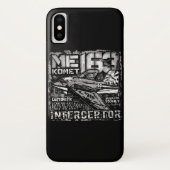 Me 163彗星 Case-Mate iPhoneケース (裏面)