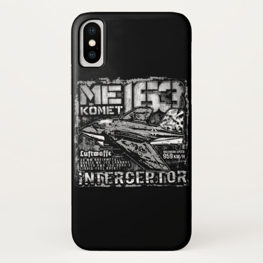 Me 163彗星 Case-Mate iPhoneケース (裏面)