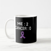 Me 2がん0膵がん認識度 コーヒーマグカップ (左)