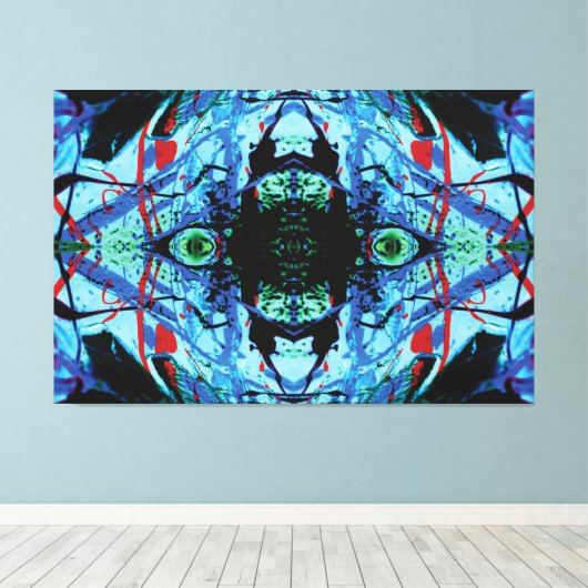 Me 63x42を見る キャンバスプリント (インサイチュ (ウッドフロア))