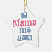 Me Ama Miのママ セラミックオーナメント (左)