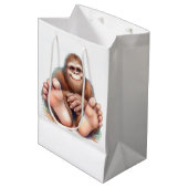 Me and My Bigfoot ミディアムペーパーバッグ (正面アングル)