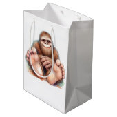 Me and My Bigfoot ミディアムペーパーバッグ (裏面アングル)