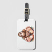 Me and My Bigfoot ラゲッジタグ (正面縦)