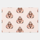 Me and My Bigfoot Wrapping Paper ラッピングペーパーシート (正面3)