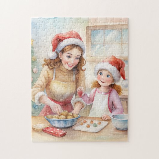  me and my mom Puzzle ジグソーパズル (縦)