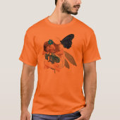 ME/CFS慢性疲労症候群の小さな天使の妖精 Tシャツ (正面)
