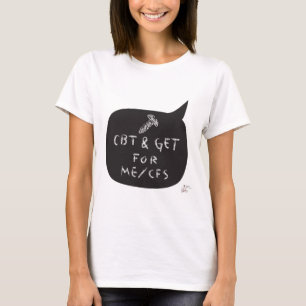 ME/CFS用ねじCBT & get -黒板 Tシャツ