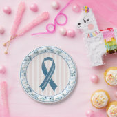 ME/CFS認識度リボン ペーパープレート (パーティー)