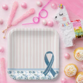 ME/CFS認識度リボン ペーパープレート (パーティー)