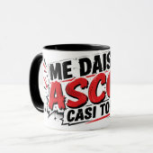 Me dais asco casi todos マグカップ (正面左)