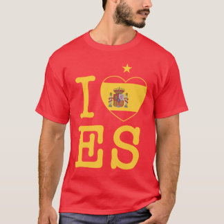 Me encanta España con una estrella Tシャツ