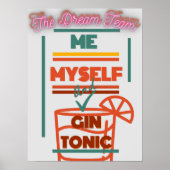 「Me & Gin Dream Team」ポスター ポスター (正面)