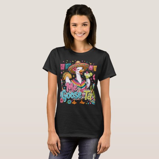 Me Goose Ta Tシャツ (正面フル)