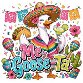 Me Goose Ta Tシャツ