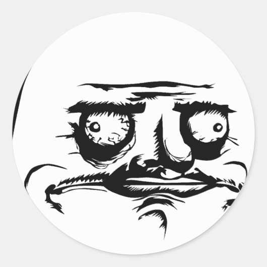 ME GUSTAシール ラウンドシール (正面)