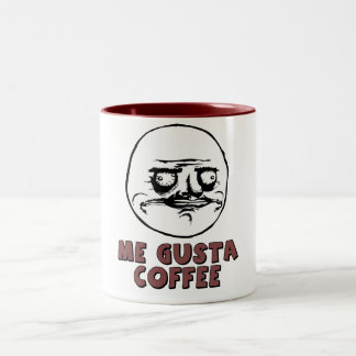 Me Gusta Meme Coffe Mug ツートーンマグカップ