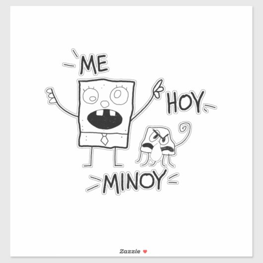 Me Hoy Minoy Doodle  シール (シート)