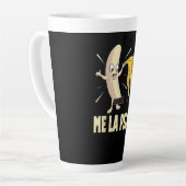 Me La Pelas カフェラテマグ (左アングル)