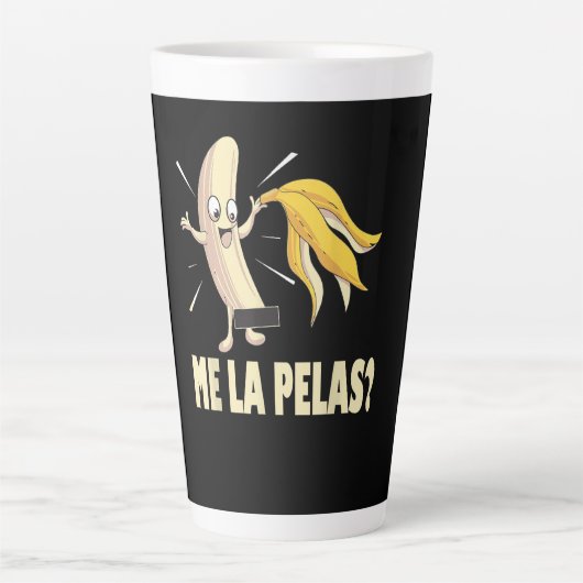 Me La Pelas カフェラテマグ (正面)