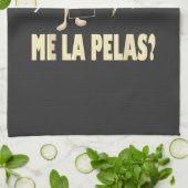 Me La Pelas キッチンタオル (折り畳み)