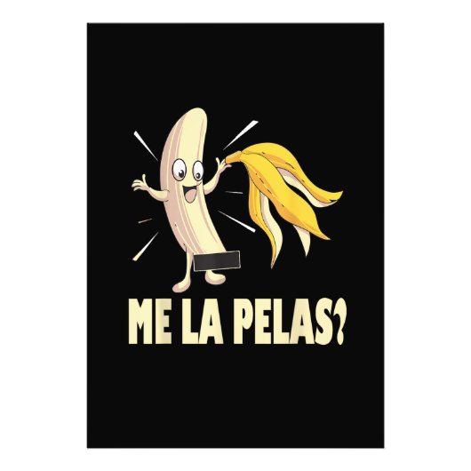 Me La Pelas フォトプリント (正面)