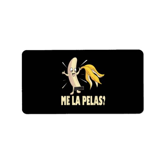 Me La Pelas ラベル (正面)