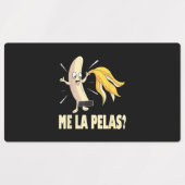 Me La Pelas ラベル (デザイン2)