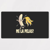 Me La Pelas ラベル (デザイン1)