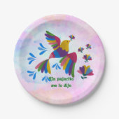 Me lo dijo un pajarito' – Arte Mexicano ペーパープレート (正面)