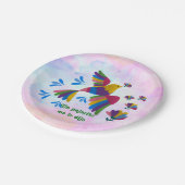 Me lo dijo un pajarito' – Arte Mexicano ペーパープレート (アングル)