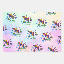 'Me lo dijo un pajarito' – Arte Mexicano ラッピングペーパーシート