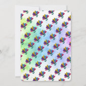 Me lo dijo un pajarito - Arte Mexicano Digital 招待状 (裏面)